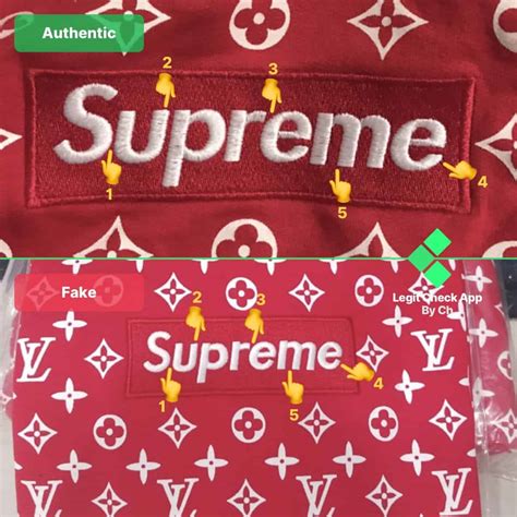 supreme louis vuitton box logo hoodie real vs fake|Louis Vuitton hoodie scam.